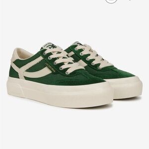 Sam Edelman Green Platform Sneaker